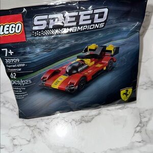 LEGO Speed Champions Ferrari 499P in Red and Yellow